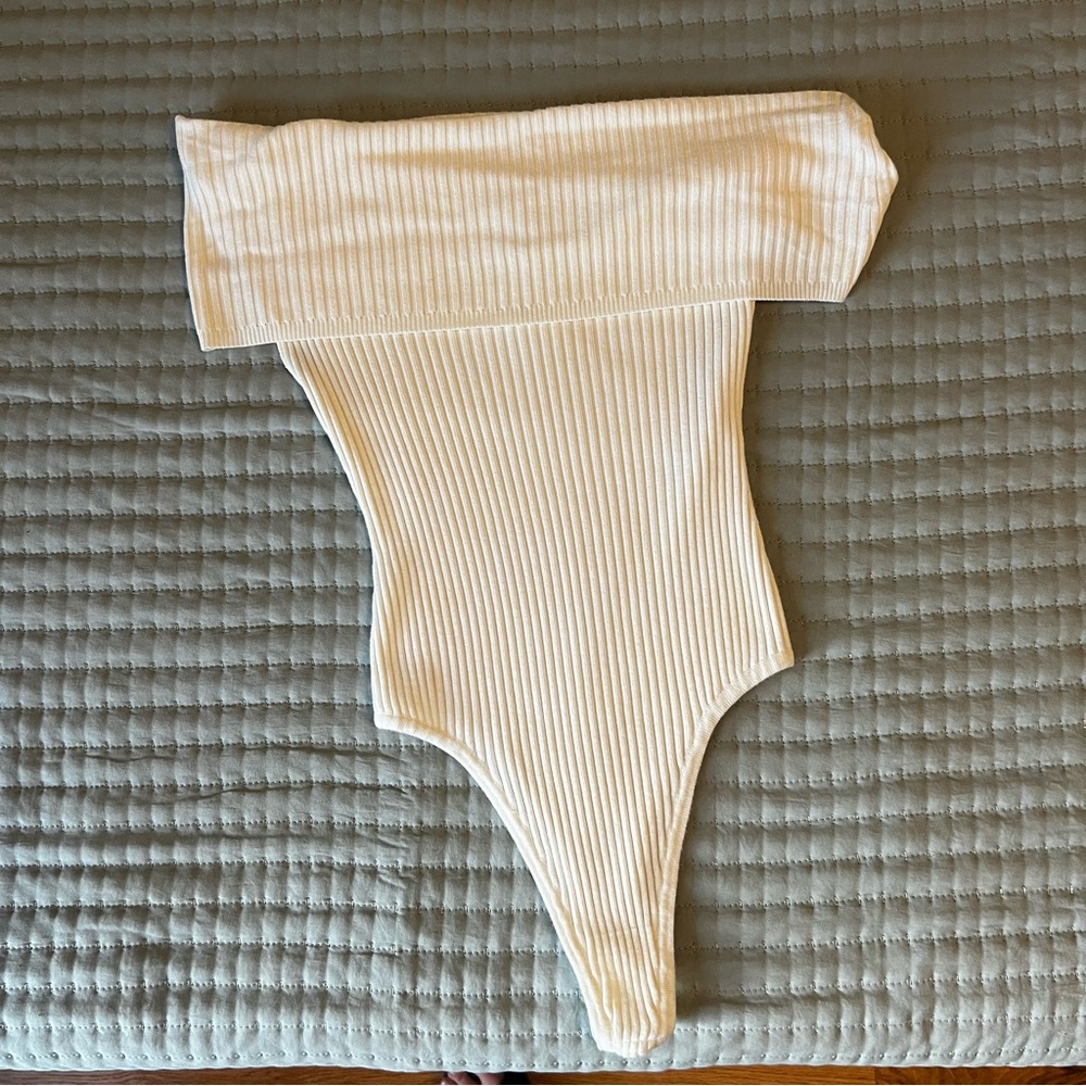 Free people ribbed bodysuit size medium